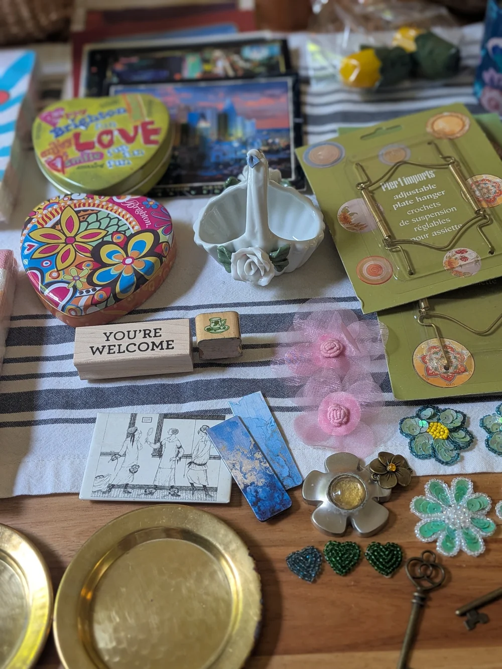 Reseller Give Aways Or Mystery Lot: Vintage Brass, Brighton, Pier 1, More!